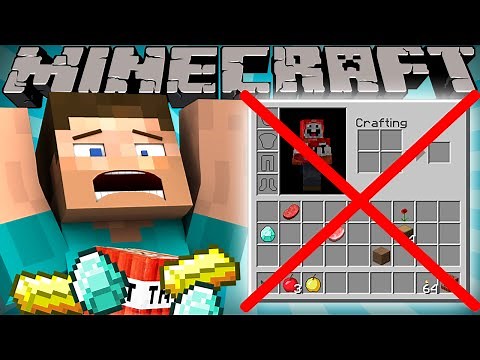 If You Couldn't Open Your Inventory - Minecraft