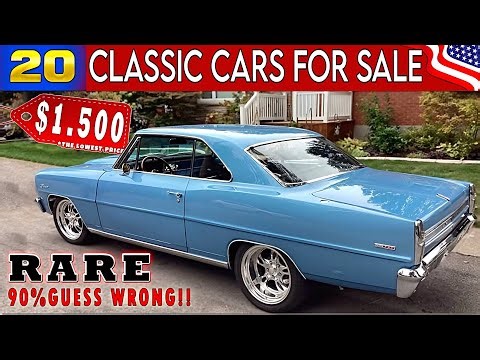 20 CHEAP Classic Cars For Sale from Owners