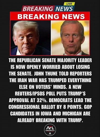 The GOP Senate Majority Leader Just Admitted He Could Lose the Senate.