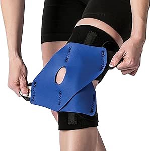 Core Products Performance Wrap, Brace, Knee Support and Stability for Running, Basketball, Weightlifting, Gym, Workout, Water Sports - Regular
