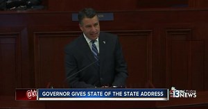 Gov. Sandoval delivers State of State address Tuesday