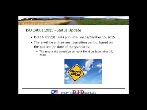 ISO 14001 2015 Overview