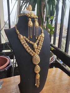 Gold Color Jewelry Set, Prom Necklace Set, Party Jewelry Set - Etsy Canada