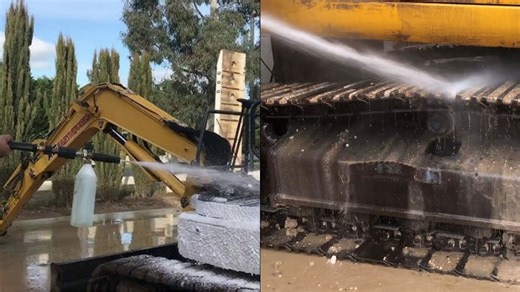 Cleaning the Dirtiest Excavator Step by Step