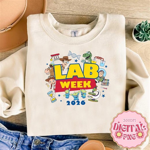 Aliens Toy Story Lab Week 2026 File, Lab Week Story 2026 File, Toy Story Aliens Lab Tech Team Science Png, Instant Download - Etsy