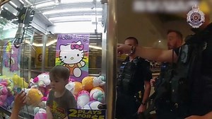 Watch: Australian boy rescued from ‘Hello Kitty’ claw machine