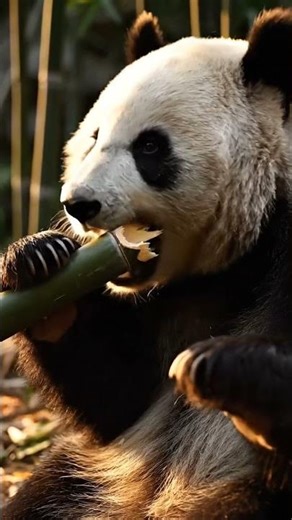 Rare Brown Panda Spotted in China 🐼 | Realistic AI Wildlife Short