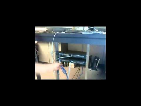 2 Cisco routers & 2 clients in a simple 3 network layout -part1