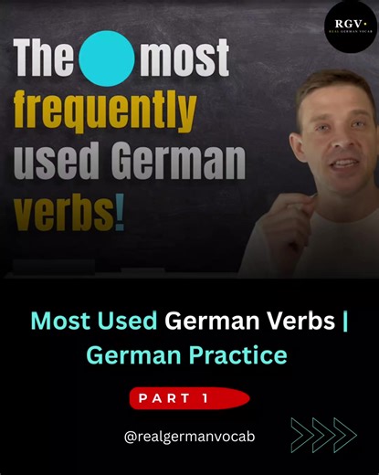 Essential German Verbs for Everyday Use