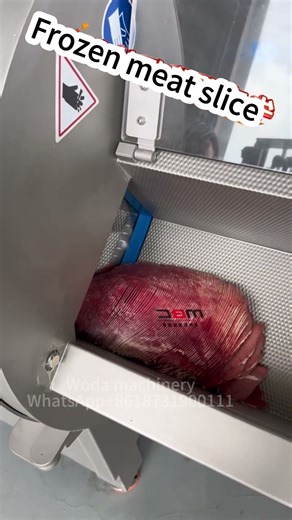 Frozen beef slicing equipment #25 Frozen meat chopping machine