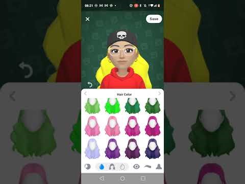 Creat my bitmoji avatar!!!! 😊😊