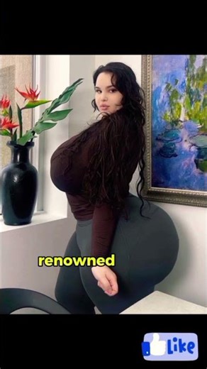BBW Icon Mia Saaoud : Curvy hot Model Big Bank TikTok Challenge ❤️‍🔥