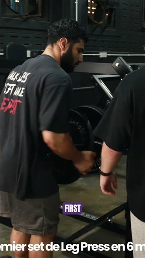 Training with a pro natural bodybuilder ⬆️