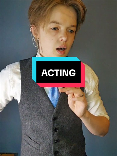 All about acting. What more do you want to know? #acting #actor #howto #nonbinary #advice
