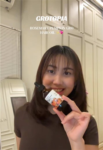 love this hair oil, from @Grotopia 🤍✨