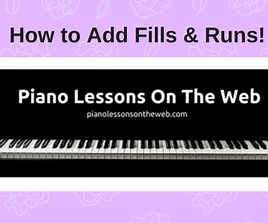 Beginners Guide to Runs and Fills on the Piano