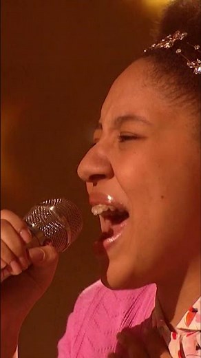 The shyest girl with the biggest voice | #agt #shorts