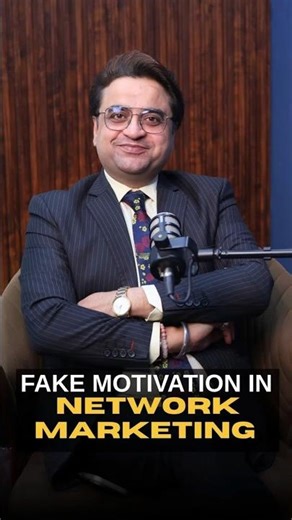 The Dark Side of Fake Motivation in Network Marketing | Manoj Sharma #shorts