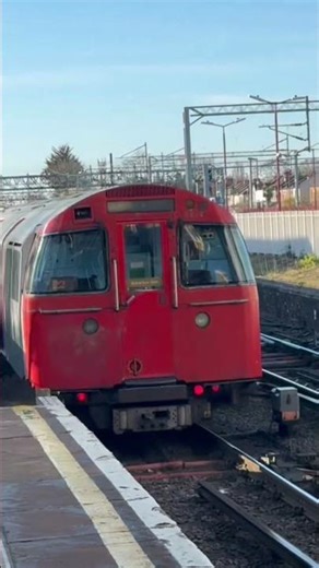 Bakerloo Line 1972 stock and 2 Avanti West Coast trains at Harrow & Wealdstone
