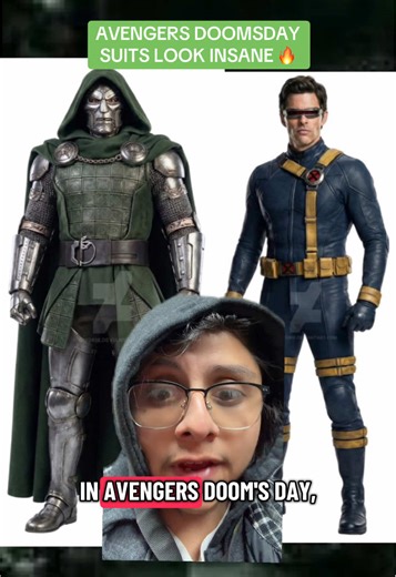 AVENGERS DOOMSDAY SUITS LOOK AMAZING 🔥 #avengers #avengersdoomsday #xmen #drdoom #marvel