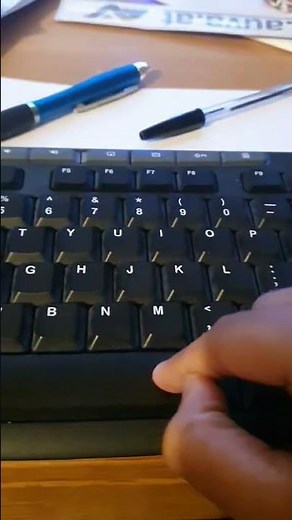 Space bar clicker test