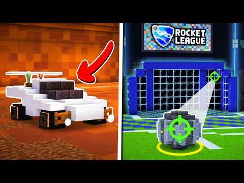 I Build Rocket League in Minecraft (No Mods!)