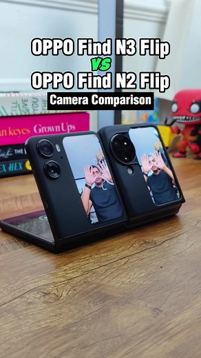 OPPO Find N3 Flip vs OPPO Find N2 Flip camera comparison. #OPPO #smartphone #flipphone #techtok #noypigeeks