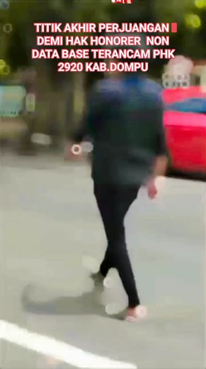 Abi Husain on Instagram: "TITIK AKHIR PERJUANGAN DEMI HAK HONORER NON DATA BASE TERANCAM PHK 2920 KAB.DOMPU"