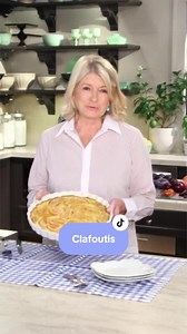 When it comes to easy desserts, it’s hard to beat the French country classic known as clafoutis. Baked until puffed and golden, the custard-like cake works well with almost any seasonal fruit. This version calls for a stone fruit that’s often underused in baking: nectarines. #marthastewart#clafoutis#baking#dessert#recipes