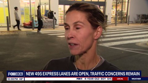 New express lanes open on I-495 but traffic frustrations remain