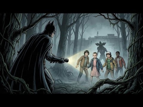 What If Batman Landed In Stranger Things Universe?