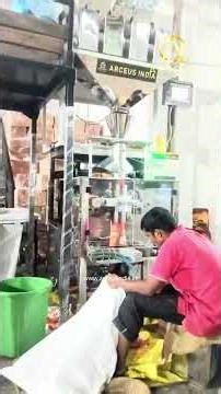 Four Head Weigh Filler Machine | Vertical Sealing Pouch Packing Machine #vffsmachine #arceusindia