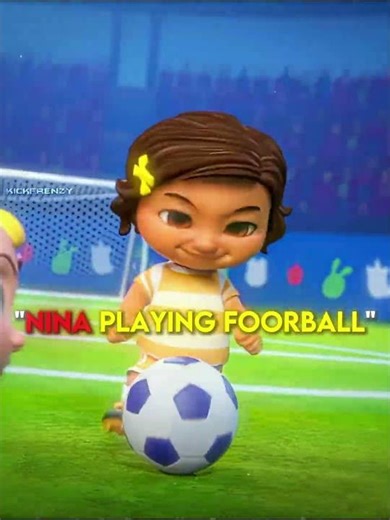 Messi's Cat vs Nina Football Skills... Ronaldo Had to Choose 😺⚽ #football #ronaldo #shorts