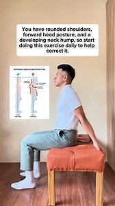 749K views · 5.1K reactions | Tired of the tech neck look—rounded shoulders, forward head, and that stubborn neck hump? Here’s the 10-SECOND FIX that can transform your posture! ✨ — Do this 3 sets, 3 times a day, for just 10 seconds each—YES, THAT'S IT. Feel your posture snap back into place and regain the confidence of standing tall.  Start today and say goodbye to tech neck for good! | Physical Therapy Session | Facebook