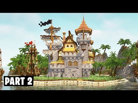 How to Build a Pirate Fortress Base in Minecraft - Tutorial [Part 2/4]
