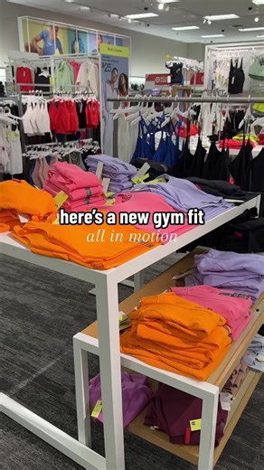 here is your new gym fit! #allinmotion for the win with matching sports bra tanks, leggings, and jackets! the colors are amazing! flat seams for comfort, waistband to stay in place, and thumbholes provide for an easy and stylish fit #gymfit #gymstyle #gymoutfit #targetstyle #stylebytarget #newattarget #targetfashion #targetmom #targetaesthetic #targetlove #targetmusthaves #targetlife #targetfinds #target #targetdeals #targethaul @targetandme | target finds @targetandme | target finds @targetandm