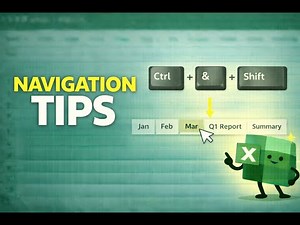 Master Excel Navigation: Ctrl & Shift Shortcuts + Switch Sheets