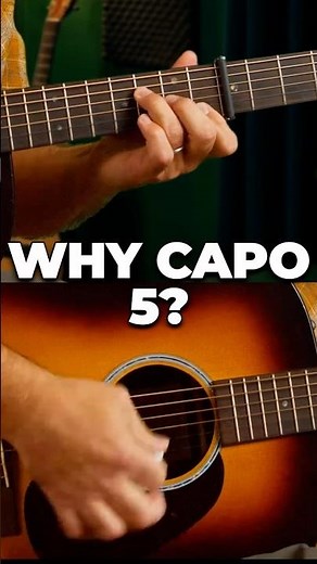 Why Tom Petty Used Capo 5 | Wildflowers Guitar Lesson Explained
