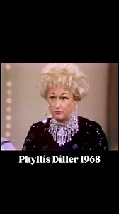 Phyllis Diller, Jack Benny, and her stand-in, Mollie Carnivelle in 1968. #phyllisdiller #bodydouble #1960s | The Phyllis Diller