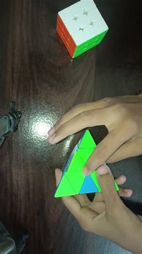 triangle cube first layer complete part -2 | cube new trick | #cube #shorts #viral #ytshorts