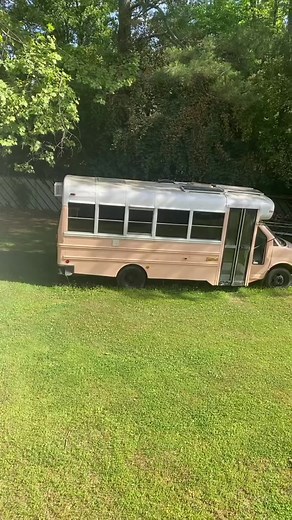 ✨Painting round 3!✨ #skoolie #vanlife #FindYourEdge #build #diy #nomad #FORDfortheBuilders #fyp #travel #busconversion #foryou #update