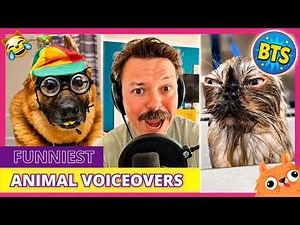 Funniest Animal Voiceovers 🎙️🐱 Behind The Scenes