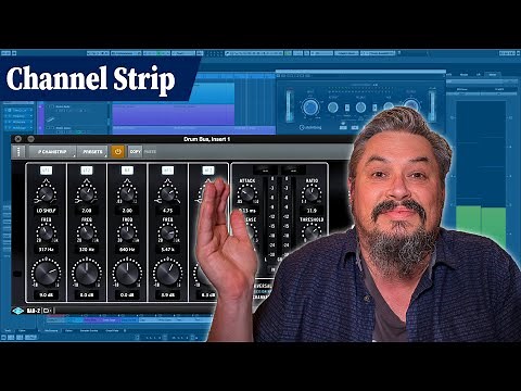 UAD Precision Channel Strip Plugin - Clean Precise EQ and Compressor