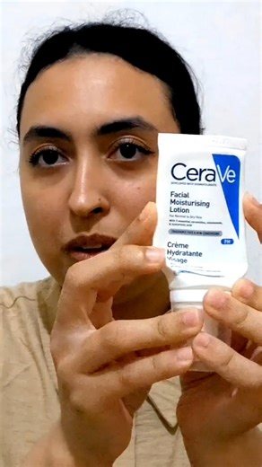 CeraVe PM Facial Moisturizing Lotion Review #cerave #skincare