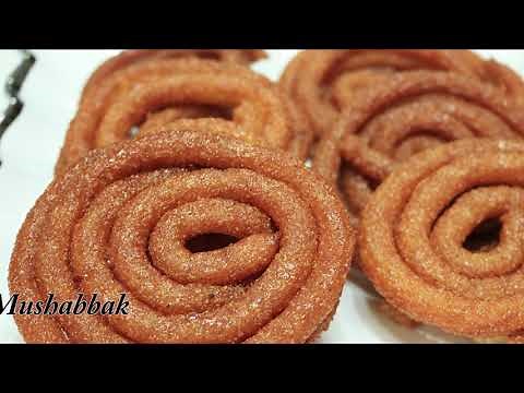Mushabbak recipe _Traditional Mediterranean Sweet_ crunchy fried sweets