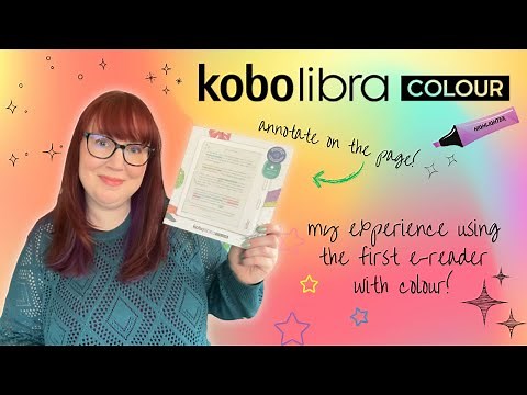 Kobo Libra Colour review! 🌈