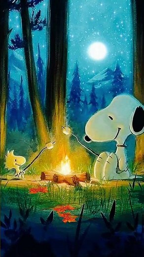 Snoopy & Woodstock 🍂 Autumn Jazz Piano for Friends & Peace