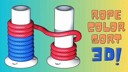 Play Rope Color Sort 3D | Free Online  Games. KidzSearch.com