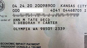 IRS says return stimulus payments sent to the deceased immediately.  Here's how