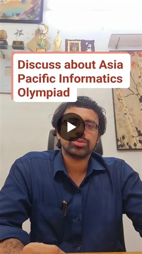 #apio #asiapacificinformaticsolympiad #coding #programming #olympiad #computerscience #students #futuretech #algorithms #linkedin | Dr. Sourav D.